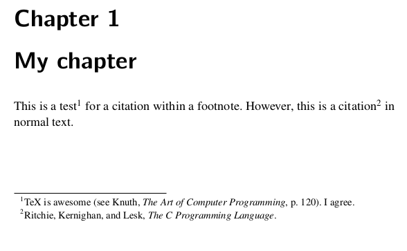 Citations within footnotes in LaTeX - Blog post